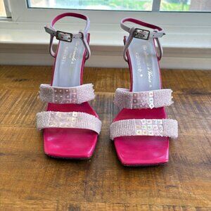 Lightly Used Un Dimanche a Venise par Kalliste Pink High Heeled Shoes - Italian